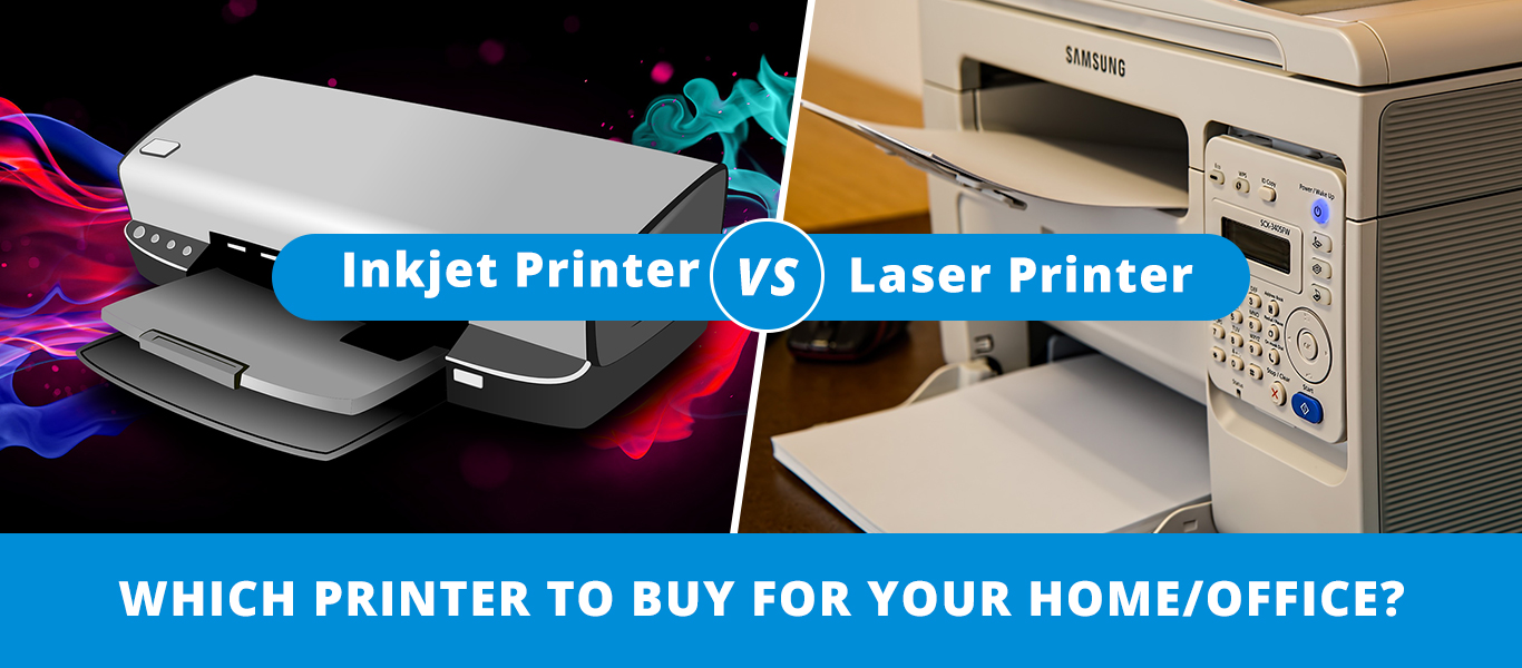 laser printer vs inkjet printer, laser printer vs inkjet, inkjet vs laser, inkjet printer, laser printer
